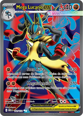 Carta Mega Lucario ex