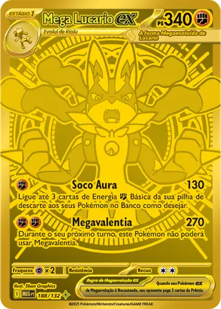 Carta Mega Lucario ex