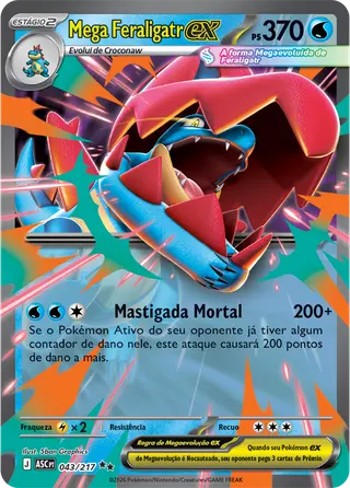Carta Mega Feraligatr ex