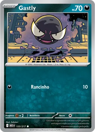 Carta Gastly