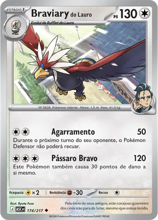 Carta Braviary do Lauro