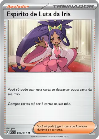 Carta Espírito de Luta da Iris