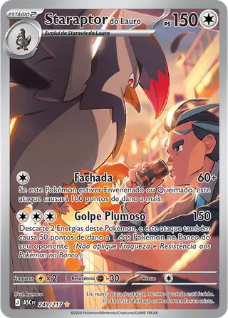 Carta Staraptor do Lauro