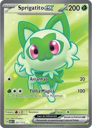 Carta Sprigatito ex