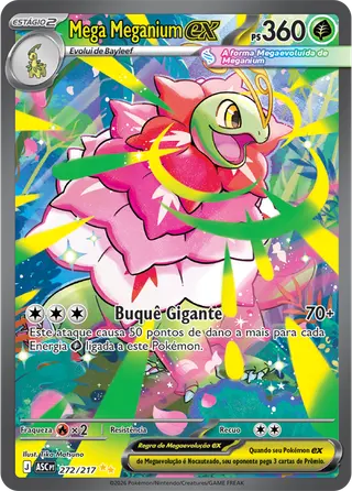 Carta Mega Meganium ex