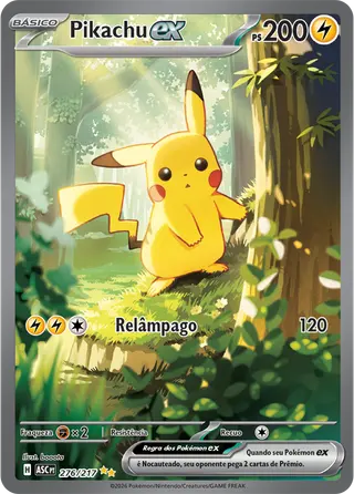 Carta Pikachu ex