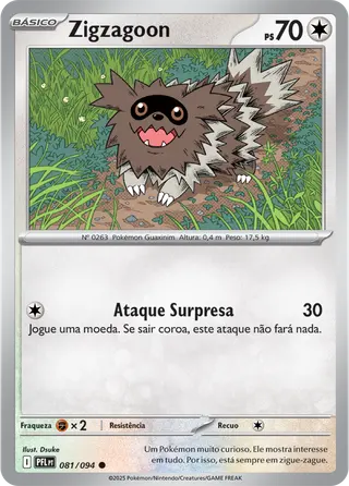 Carta Zigzagoon