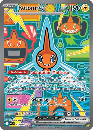 Carta Rotom ex