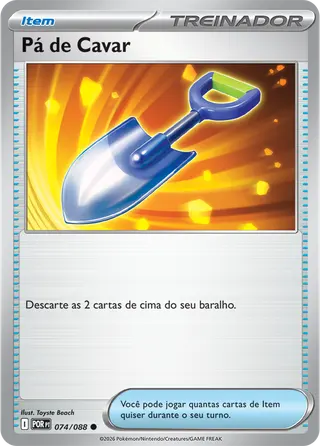 Carta Pá de Cavar