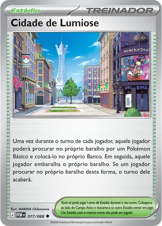 Carta Cidade de Lumiose