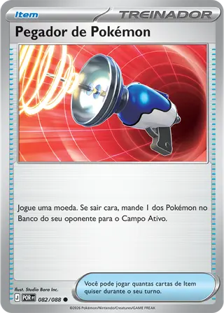 Carta Pegador de Pokémon