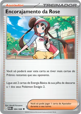 Carta Encorajamento da Rose
