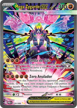 Carta Mega Zygarde ex