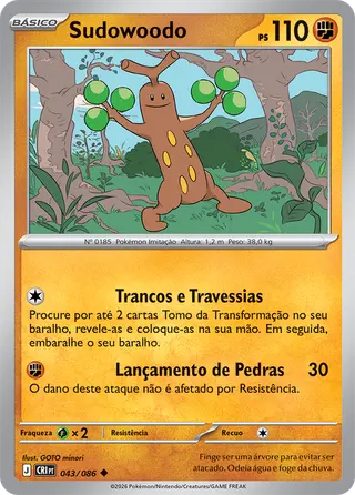 Carta Sudowoodo