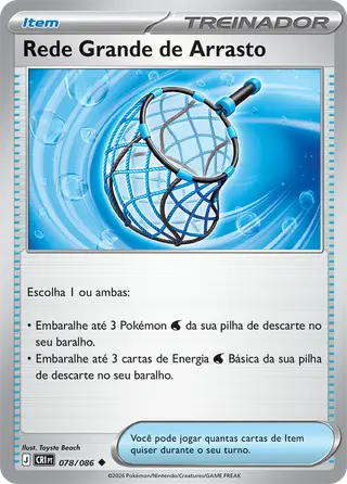 Carta Rede Grande de Arrasto
