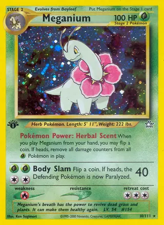 Carta Meganium