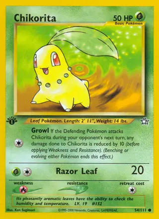 Carta Chikorita