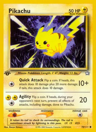 Carta Pikachu