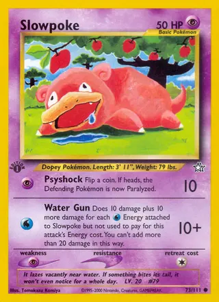 Carta Slowpoke