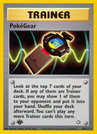 Carta PokéGear
