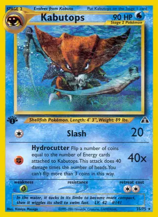 Carta Kabutops