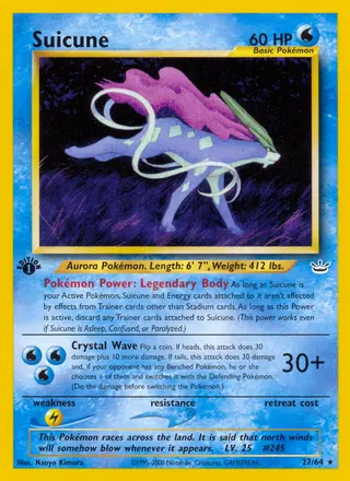 Carta Suicune