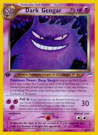 Carta Dark Gengar