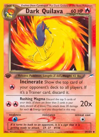 Carta Dark Quilava