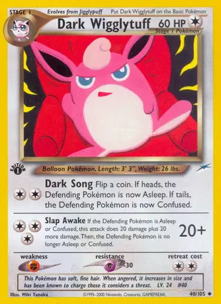Carta Dark Wigglytuff