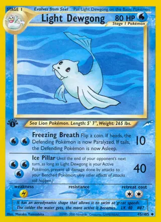 Carta Light Dewgong