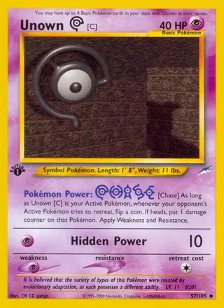 Carta Unown [C]