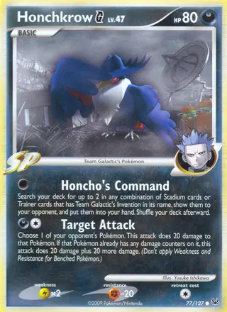 Carta Honchkrow G