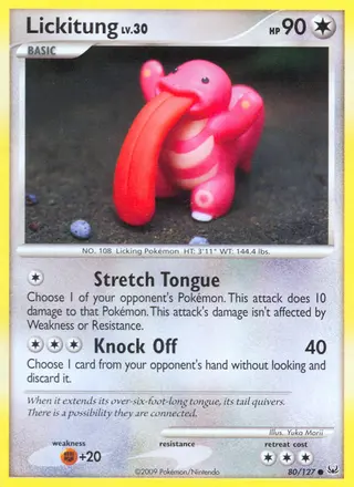 Carta Lickitung