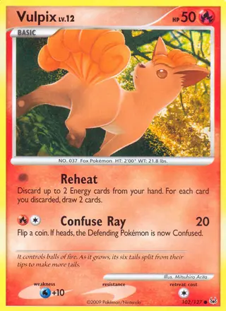 Carta Vulpix