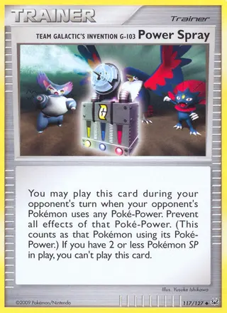 Carta Team Galactic's Invention G-103 Power Spray