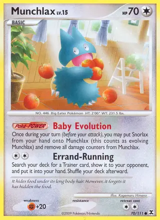 Carta Munchlax