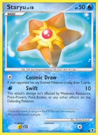 Carta Staryu