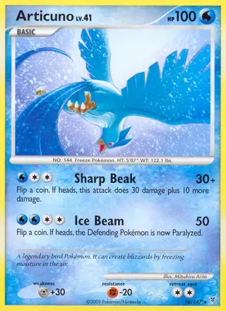 Carta Articuno