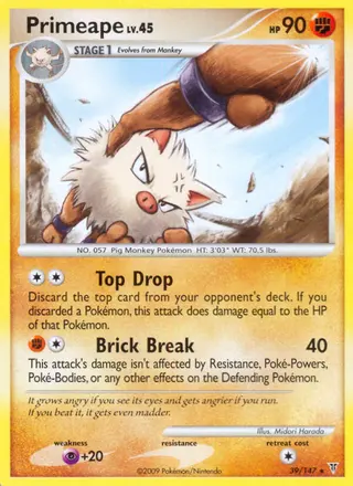 Carta Primeape
