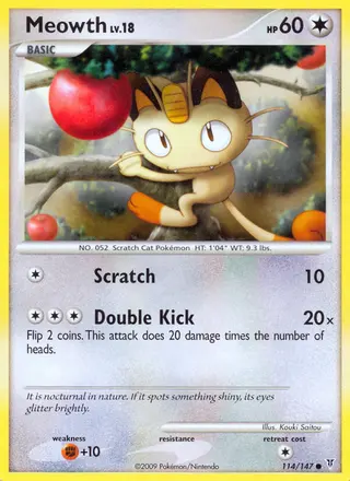 Carta Meowth