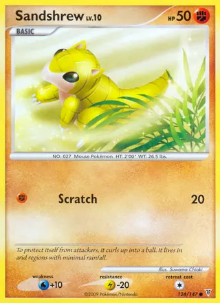 Carta Sandshrew