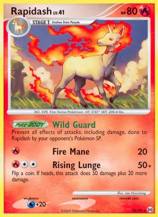 Carta Rapidash