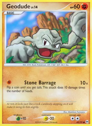 Carta Geodude