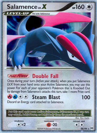 Carta Salamence LV. X