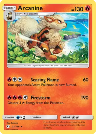 Carta Arcanine