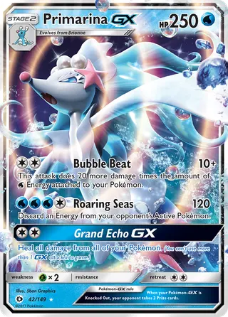 Carta Primarina GX