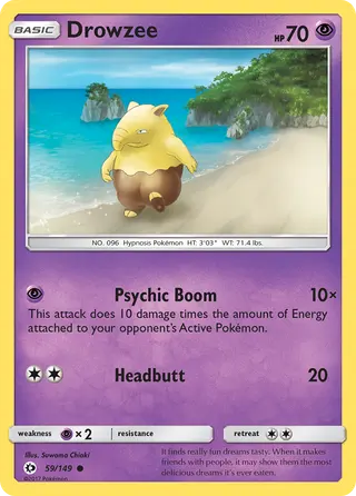 Carta Drowzee