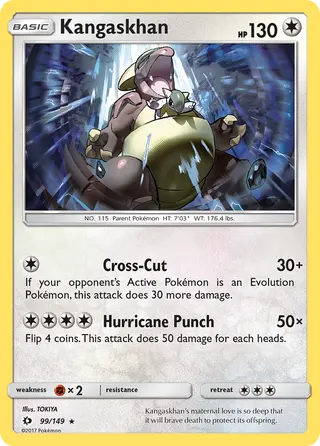 Carta Kangaskhan