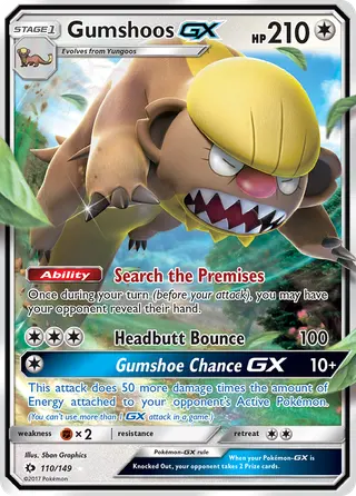 Carta Gumshoos GX