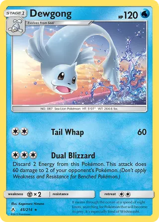 Carta Dewgong